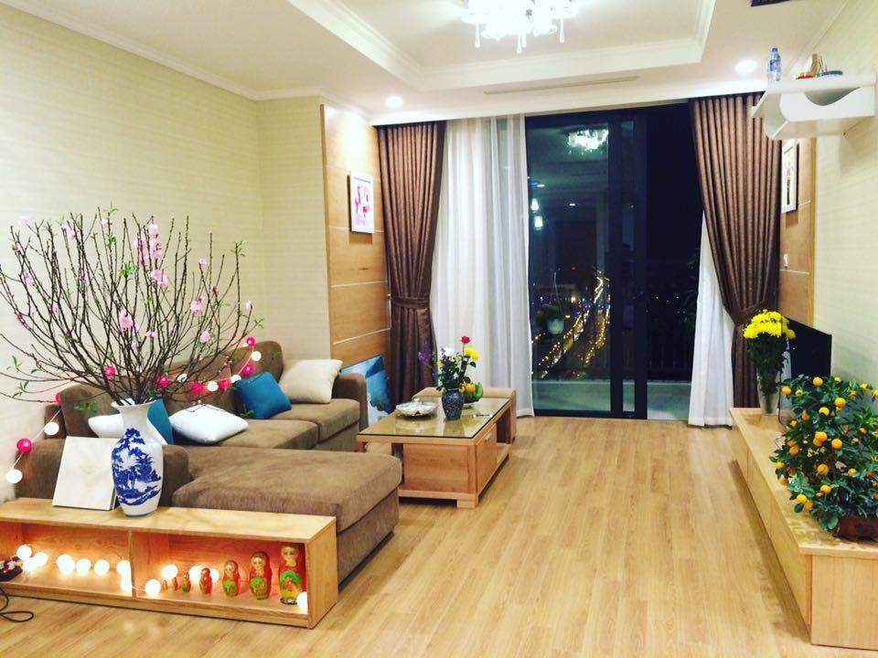 Corner 3 Bedroom apartment for rent at R6 Royal City, Hanoi