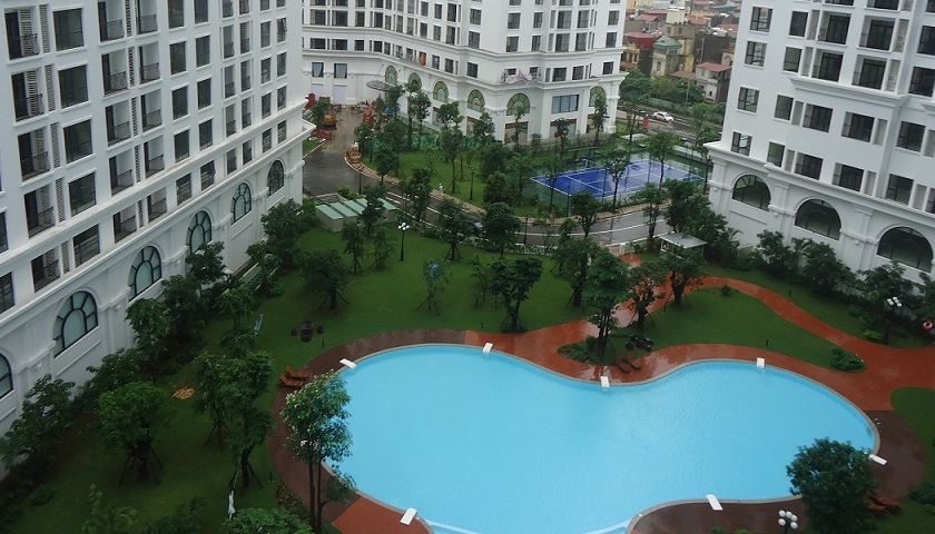 Outdoor Swimming Pool in Royal City Hanoi