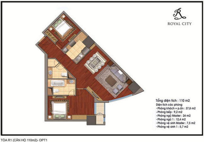 Căn hộ 110m2